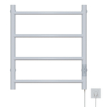 Полотенцесушитель MIXLINE CAPELLA  60х50 (таймер, 201 Вт, 4 перекладины) электрический БЕЛЫЙ