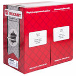 Кабель витая пара SF/UTP 5e кат. 4 пары Rexant 01-0342