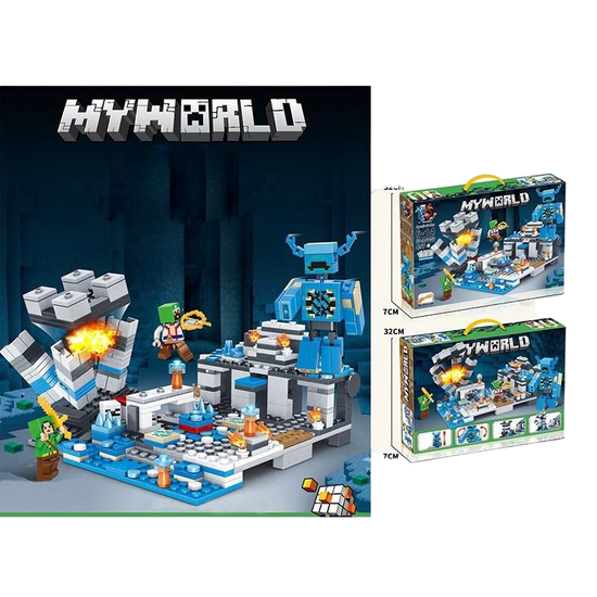 Конструктор Minecraft " Битва в глубинной тьме" , 457 дет.