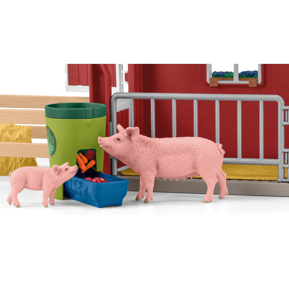 Schleich S 42606 — Большая красная ферма с животными — фото 4