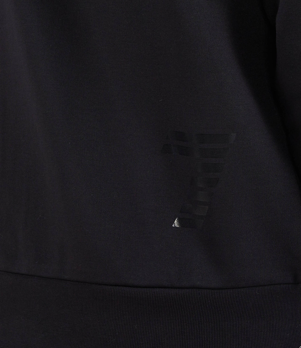 Худи EA7 - черный(3RPM82 PJARZ)