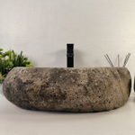 Раковина из речного камня RS-62011 (57*47*15)