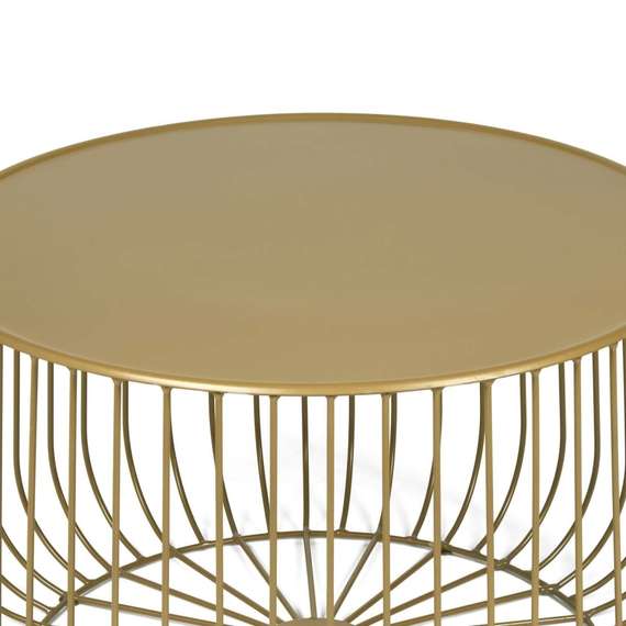Кофейный стол Flat cage диаметр 65