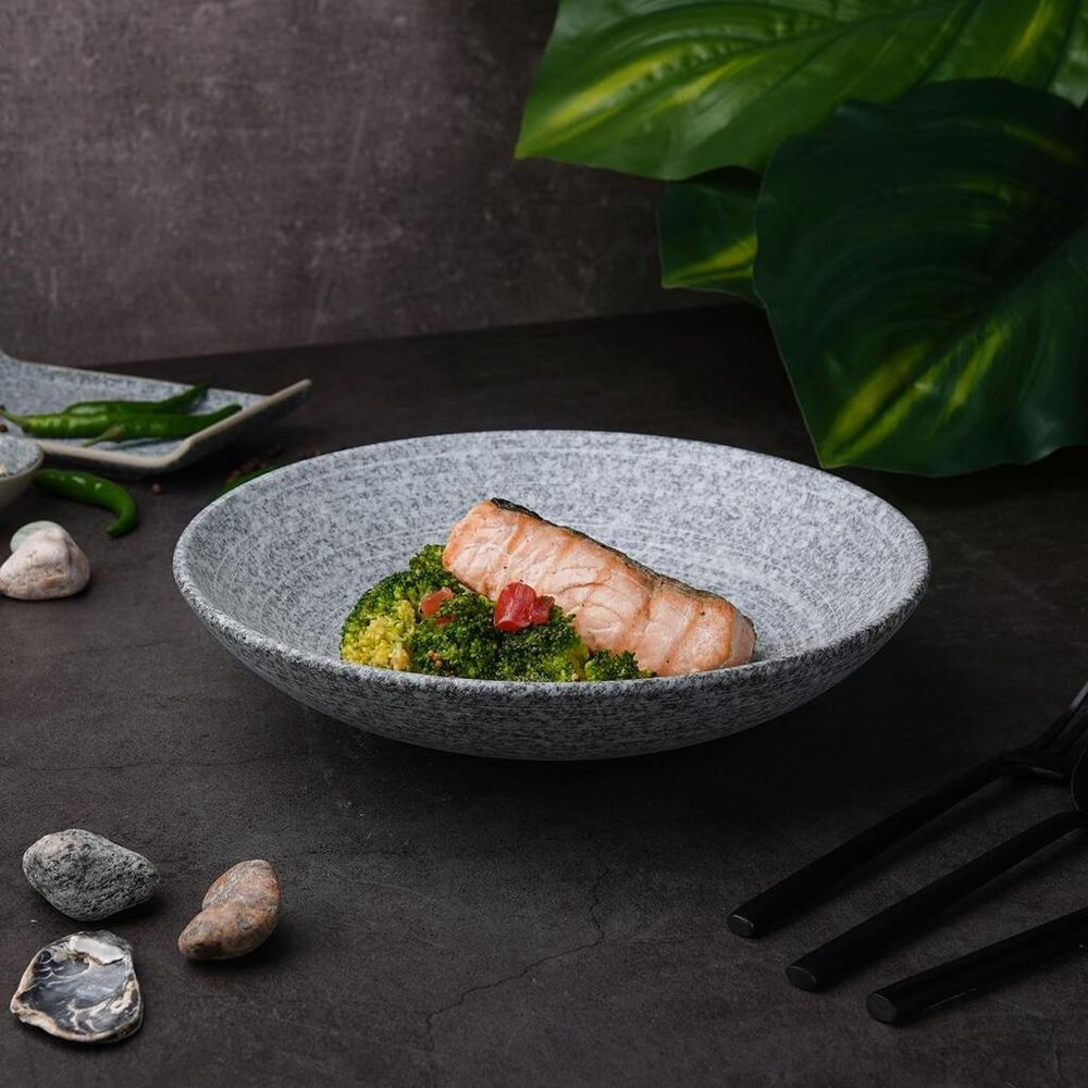 Салатник 1000 мл d 23,2 см h6 см Stone Untouched Taiga P.L. Proff Cuisine [1]