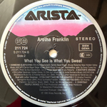 Aretha Franklin ‎– What You See Is What You Sweat (Европа 1991г.) Т