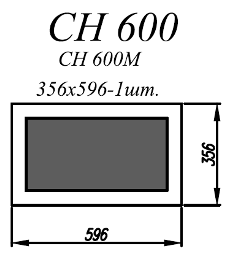 Фасад Квадро Белый софт СН 600