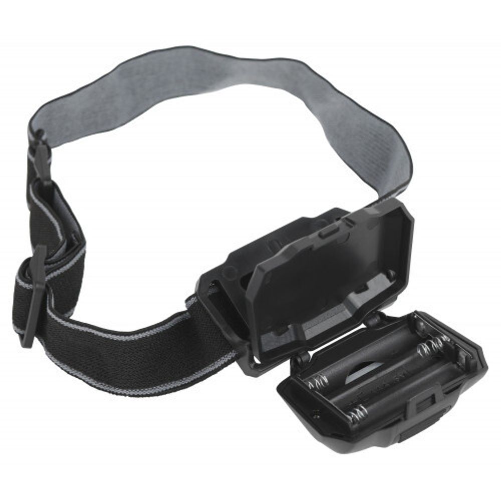 Фонарь налобный светодиодный ЭРА GB-501 Блэкджек на батарейках мощный яркий 3 режима черный