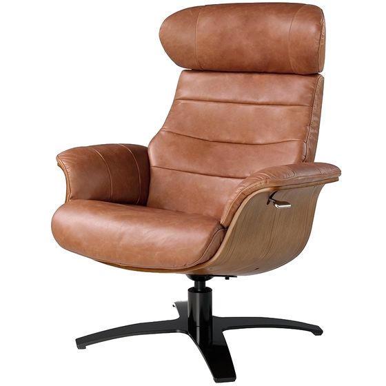 Кресло Angel Cerda A928 коричневая кожа