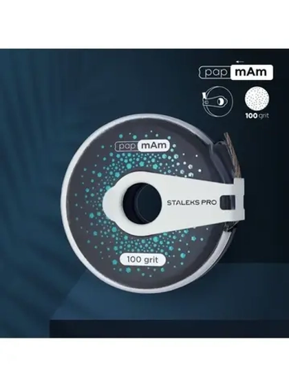 Сменный файл-лента papmAm в пластиковой катушке 100 грит