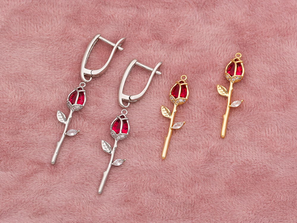 Подвеска "Роза", 29мм