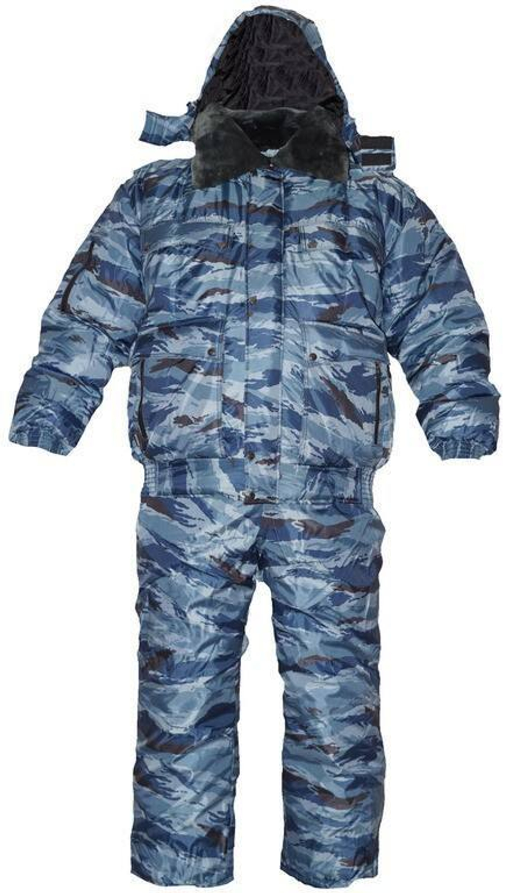 Костюм зимний ОМОН кмф Серый Камыш