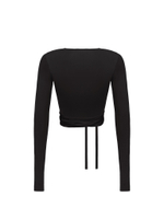 black cardigan