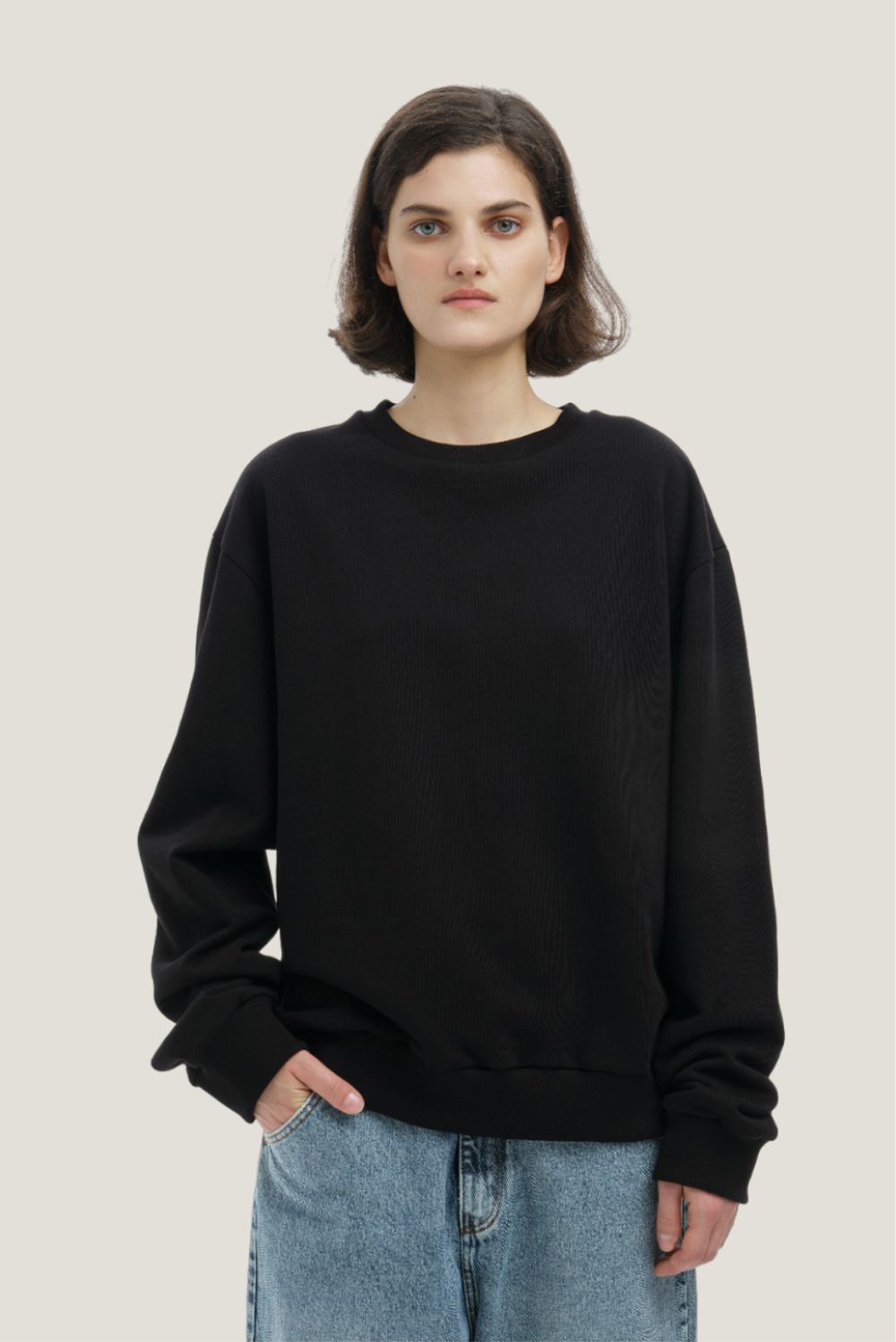 Толстовка Weme Оверсайз черная