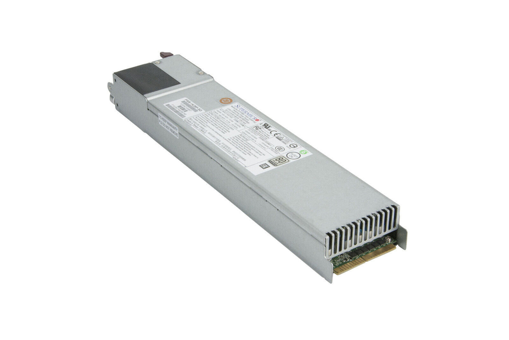 Блок питания Supermicro 1280W PWS-1K28P-SQ 1U 80 Plus Platinum Redundant Power Supply PSU