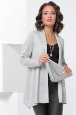 Кардиган светло-серый DStrend (Акция)