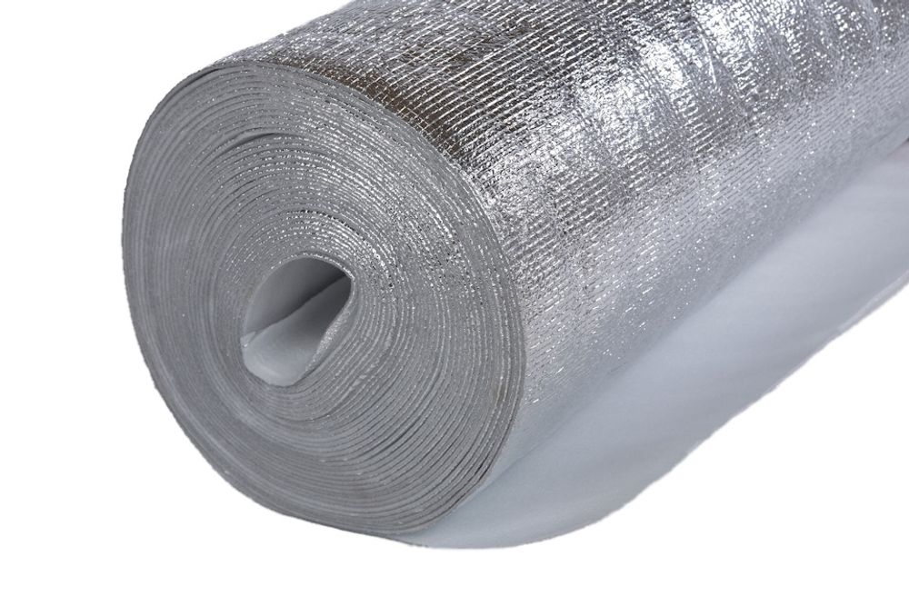 Подложка отражающая металлизированная ЛМ 8мм (18м2) 1,2х15м
