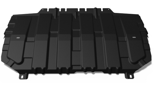 Защита картера и КПП AutoMax для Mazda 3 BM (V - 1.5; 1.6; 2.0) 2013-2018/Mazda 6 GJ (V - 2.0; 2.5) 2012-2018 2018-н.в./Mazda CX-5 (V - 2.0; 2.5) 2011-2017 2017-н.в./Mazda CX-9 II (V - 2.5) 2016-н.в., сталь 1.4 мм, с крепежом, штампованная, AM.3825.1