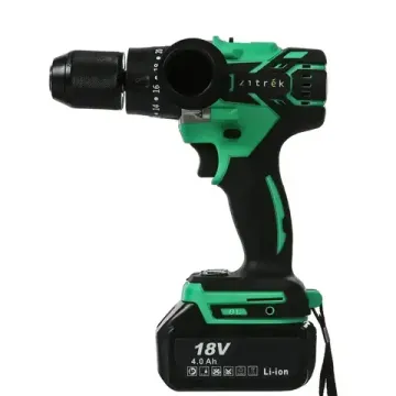 Аккумуляторная дрель-шуруповерт "ZITREK" GREEN IMPACT 18V 063-4045