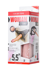 Страпон на трусиках LoveToy Woman Strap с 2 насадками 18 см