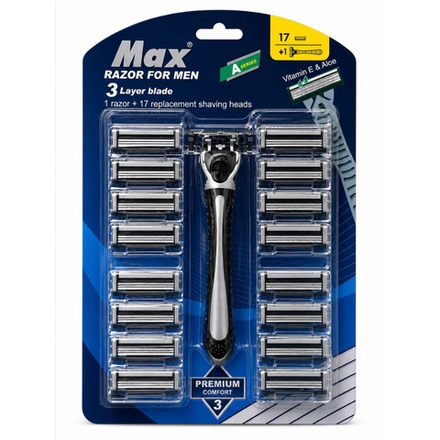 Станок для бритья Max Premium 17+1