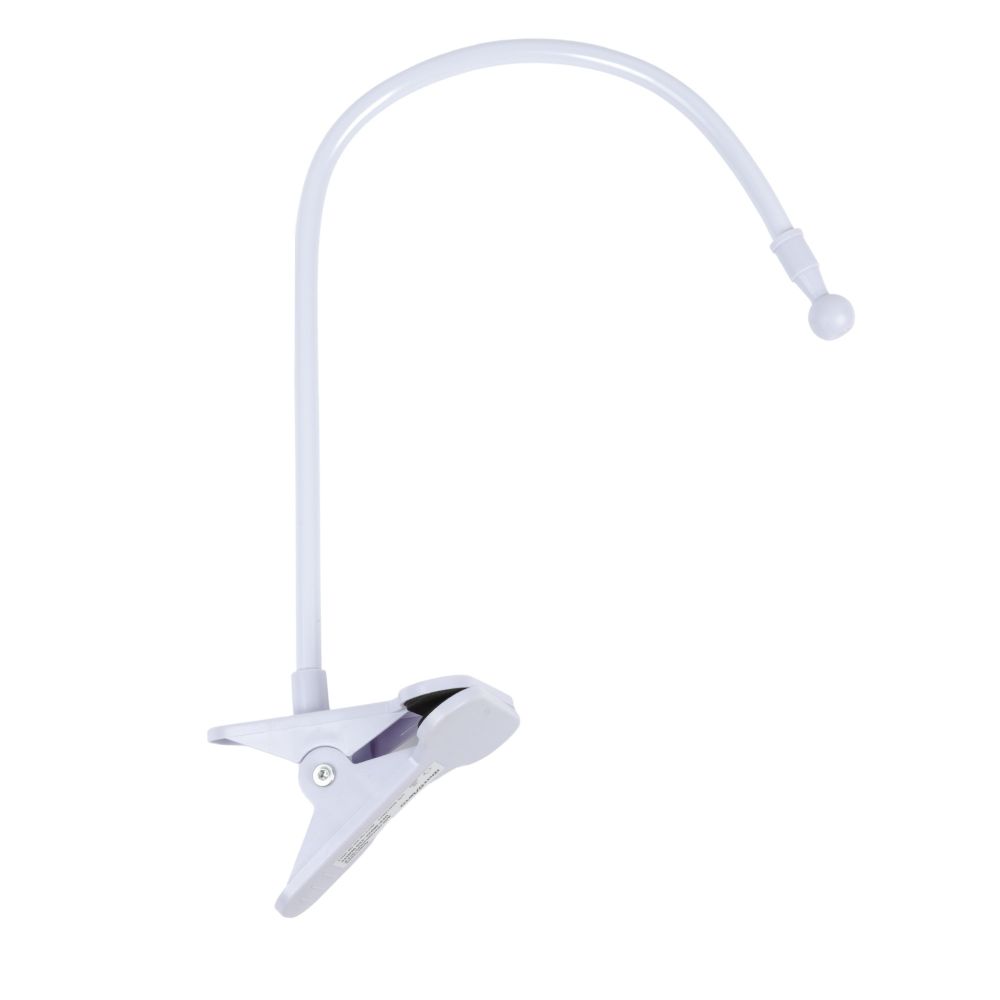 UFP-M02C-450 WHITE POLYBAG SET2 Подставка для светильника ULI-P. на прищепке. длина трубки 450мм. набор из 2шт. Белая. ТM ФитоЛето