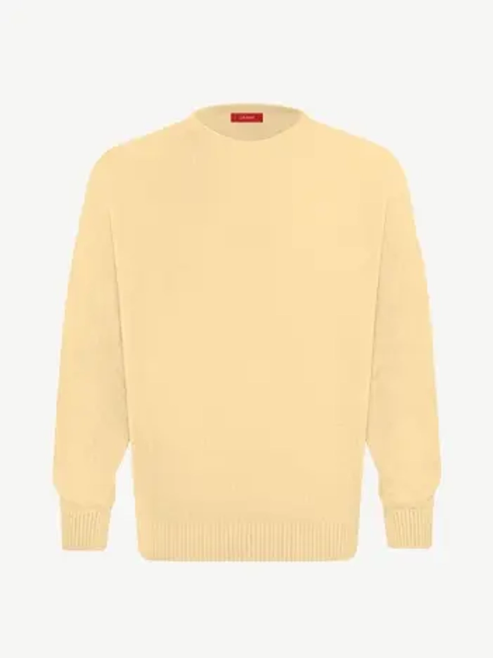 Джемпер оверсайз из хлопка