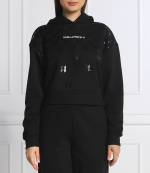 Худи monogram Karl Lagerfeld - черный(225W1807)