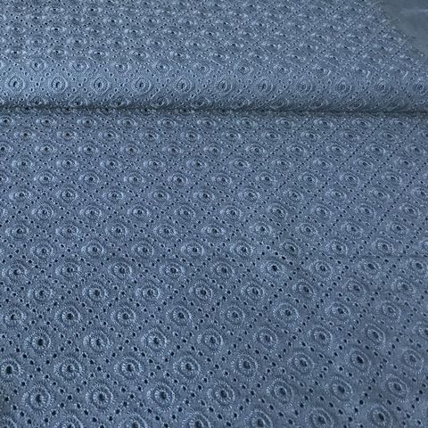 Ткань шитье темно-синее 2117