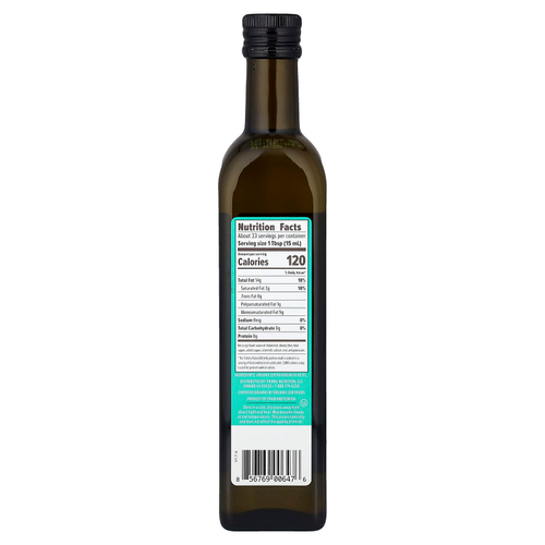 Primal Kitchen, органическое нерафинированное оливковое масло высшего качества, 500 мл (1 пинта, 0,9 жидк. унции)