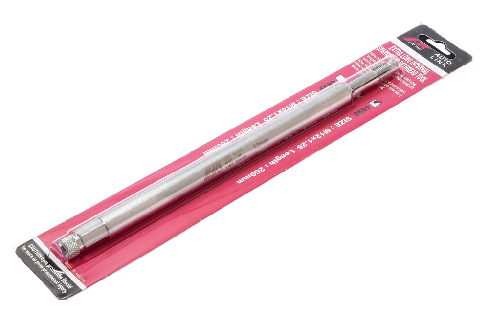 Метчик М12х1.25мм L=260мм удлиненный для восстановления свечных отверстий JTC