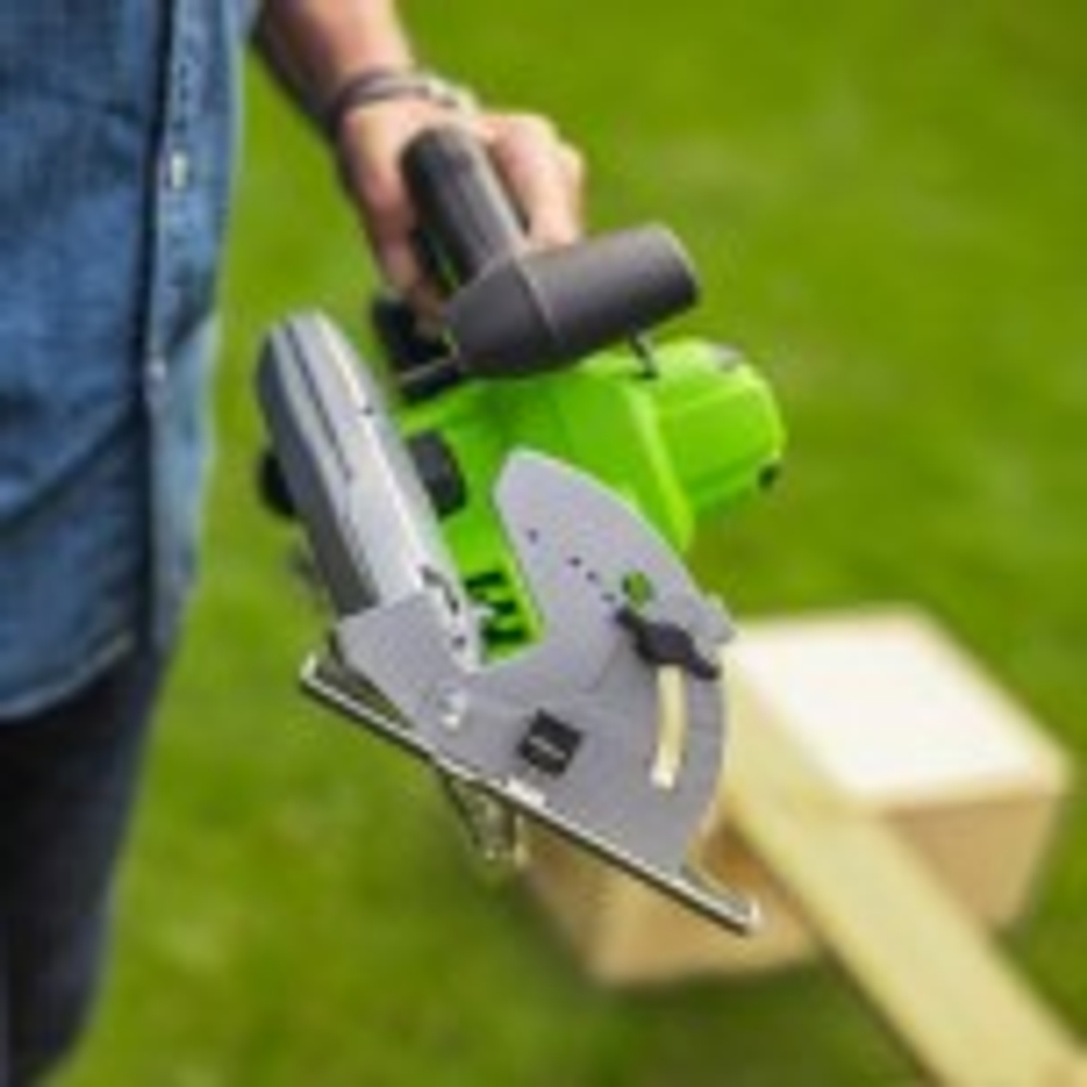 Пила циркулярная аккумуляторная GREENWORKS GD24CS 24V, АКБ 4Ач и ЗУ 1500907CUB