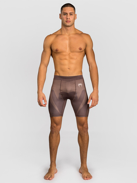 Шорты компрессионные Venum No Gi Chocolate Brown