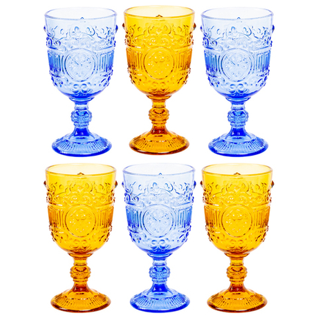 Набор бокалов 6шт 300мл Объект мечты Светский прием Бельведер 2 цвета OM-21091721