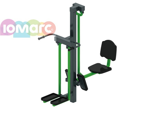 Уличный тренажёр "Хипс приседание"