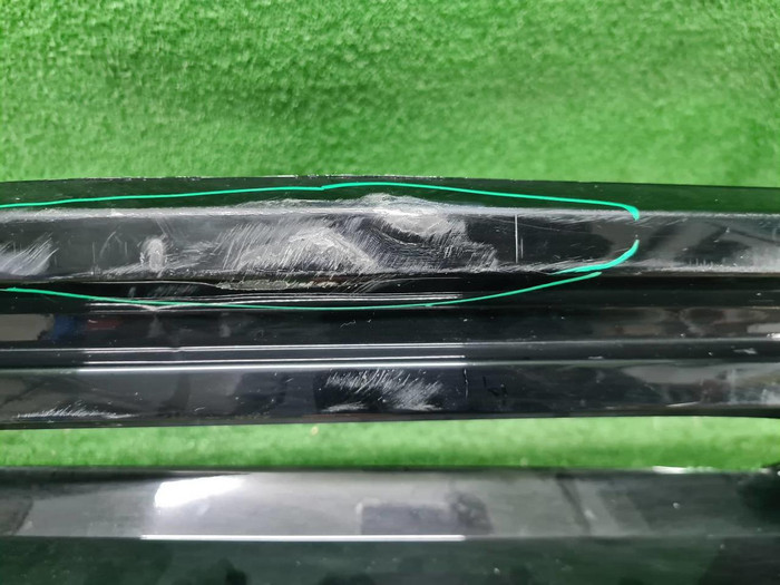 Юбка заднего бампера VW Touareg NF (2014-2018) R-line