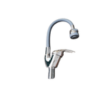 Смеситель для кухни aQuaDv, керамика, излив, кар 35мм, шпилька, черный 510-02