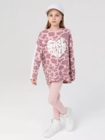 Костюм для девочки, лонгслив и леггинсы