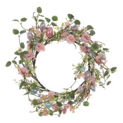 GAEM Изделие декоративное "Венок пасхальный", L46 W45 H6 см