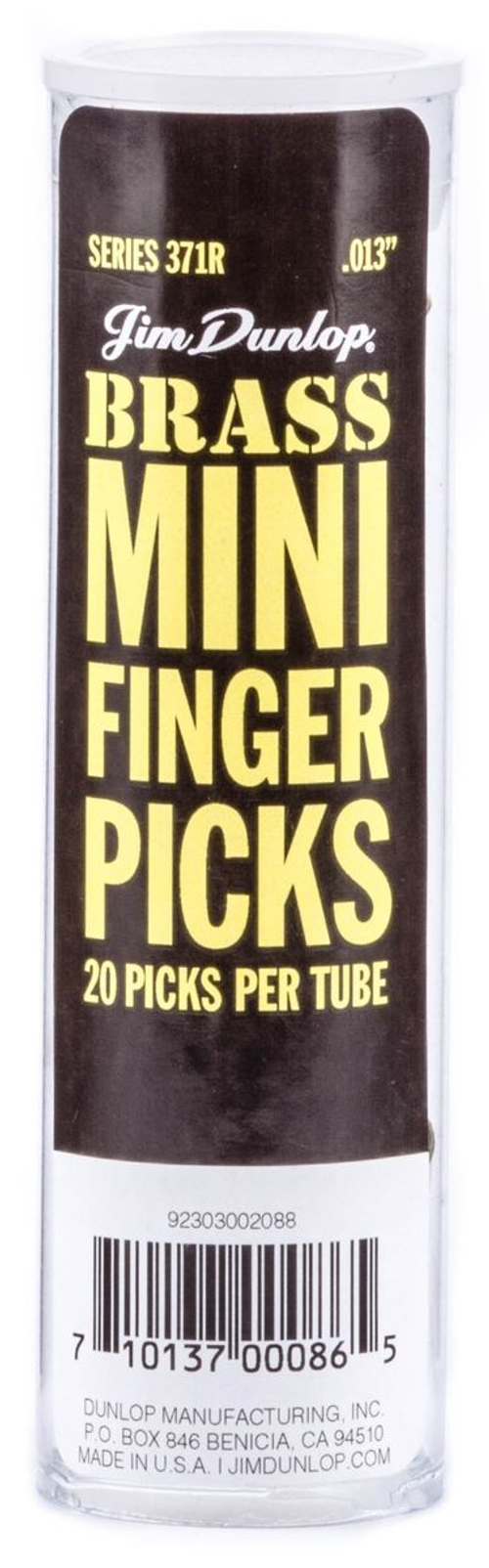 Dunlop 371R013 Brass Fingerpick Mini 20Pack