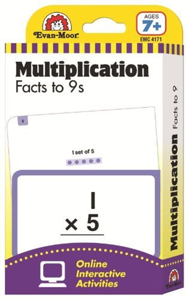 Flashcards - Multiplication Facts through the 9&#39;s