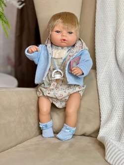 Кукла Berbesa мягконабивная 42см Raul (4318S)