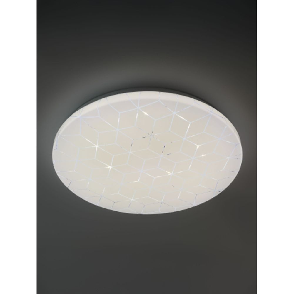 Светильник потолочный светодиодный ЭРА SPB-6 Slim Cube 36W-6,5K без ДУ