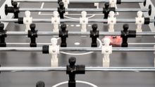 Игровой стол - футбол &quot;Prime&quot; черно-серый