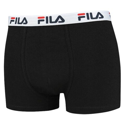 Мужские спортивные боксеры Fila Man Boxer 1P - black