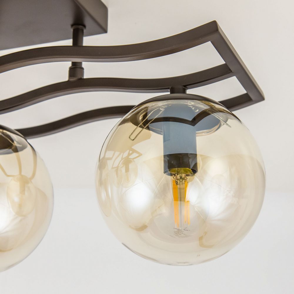 Citilux Бриз CL106265 Люстра потолочная Венге