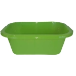 Таз прямоугольный 22 л ПП зеленый /5