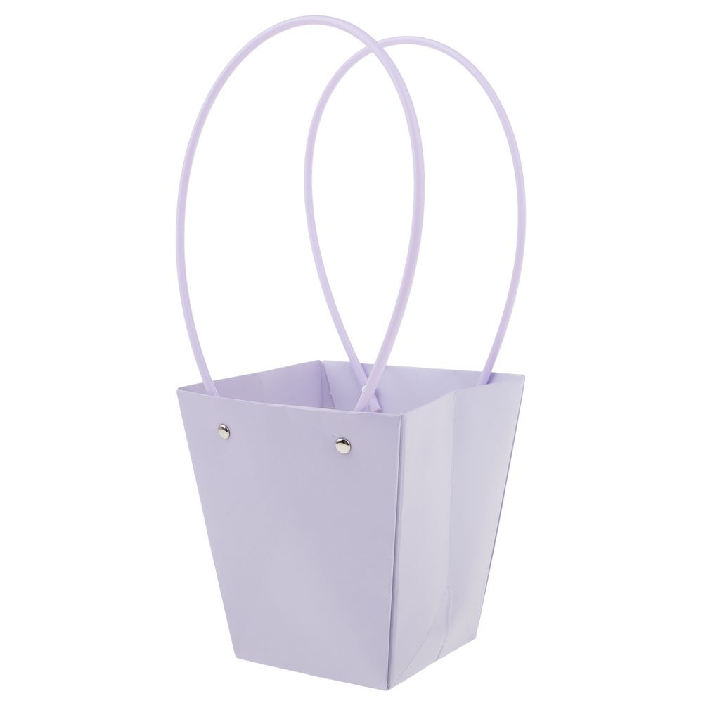 Пакет для цветов КОНУС 13*9,5*15,5 РОЗОВО-СИРЕНЕВЫЙ