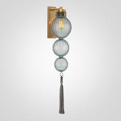 Бра Heathfield Lighting - Medina Wall Brass/Blue By Imperiumloft