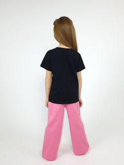 7-55-1 Пижама для девочки (фуфайка и брюки)