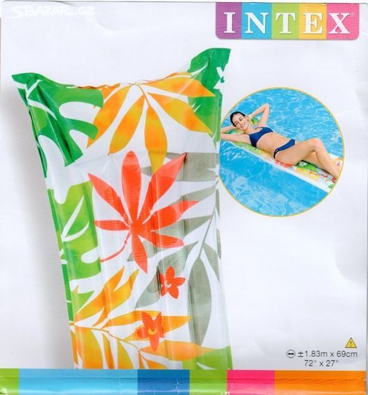 Dəniz şarı \ Плавательное кольцо \ Swimming Rings flovers 183x69 sm